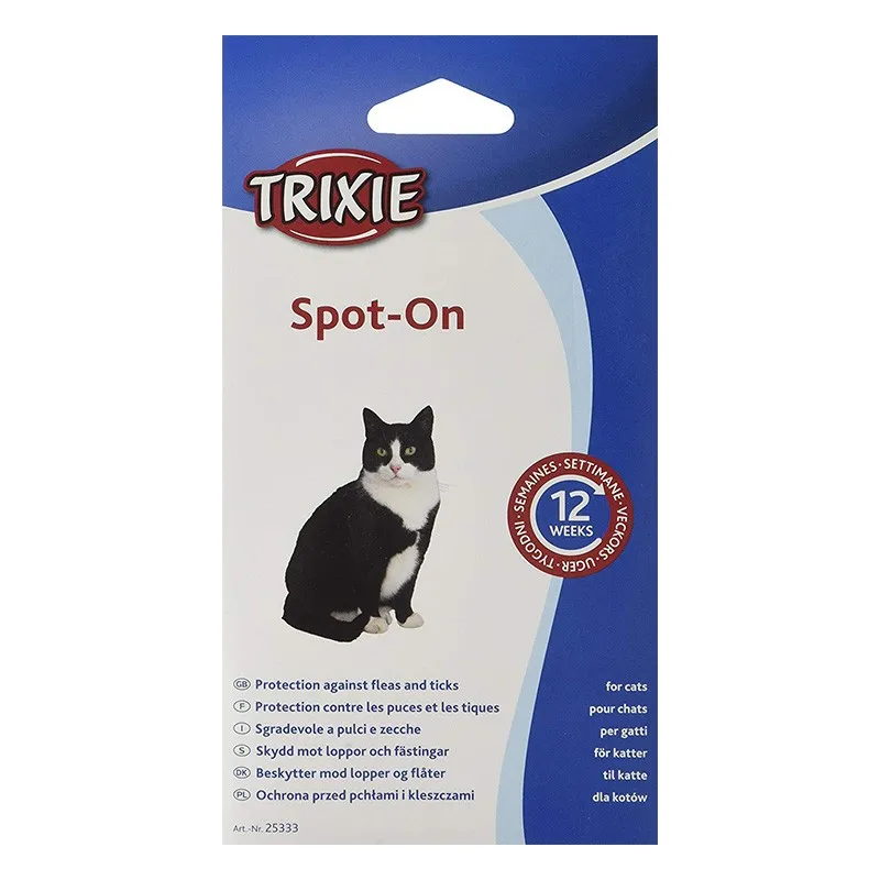 Trixie Spot On Anti Parasite Fleas Lice Ticks Drops