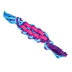 Trixie Denta Fun Twisted Stick Rope with Natural Rubber