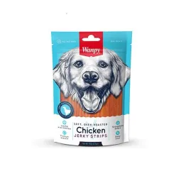 Wanpy Jerky Strips Dog Treat With Chicken Flavor