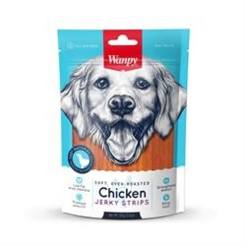 Wanpy Jerky Strips Dog Treat With Chicken Flavor