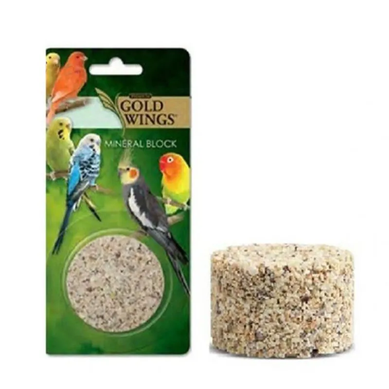 Gold Wings Bird Mineral block