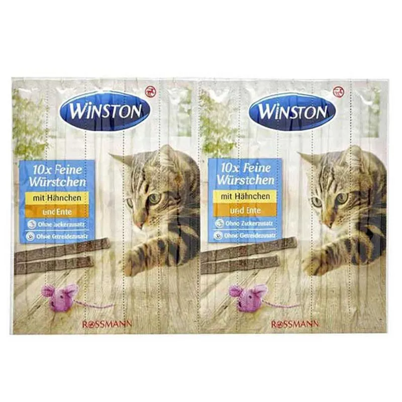 Winston Stick Adult Cat Treat With Chicken &amp; Duck