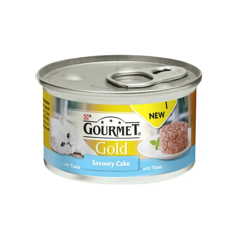  Gourmet Gold Chunk Canned Adult Wet Cat Food With Tuna Fish 