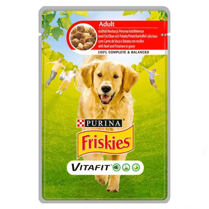 Friskies Dog Pouch Balance with Chicken