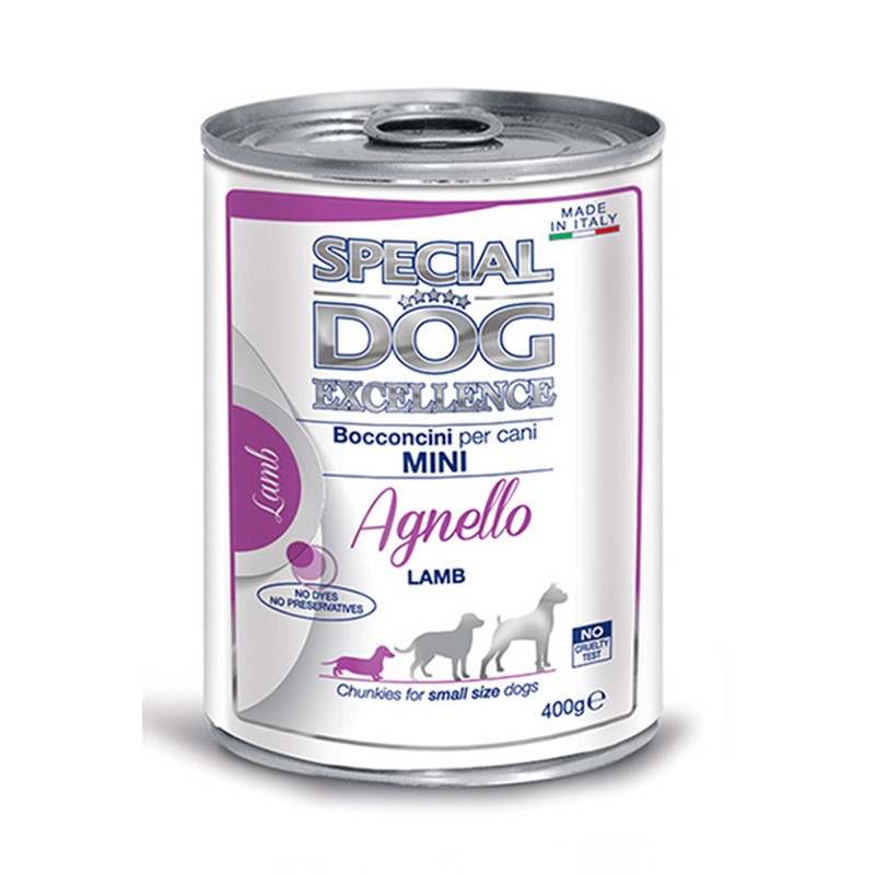Special dog excellence mini chunkies adult lamb