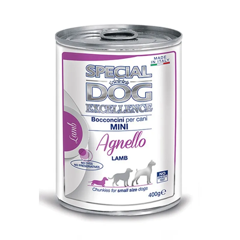 Special dog excellence mini chunkies adult lamb