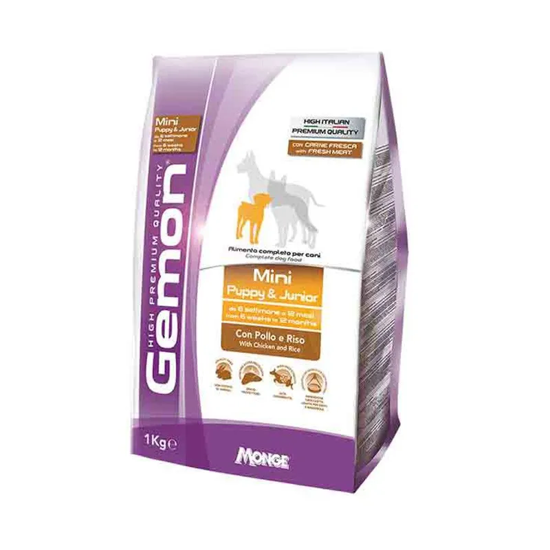Gemon Mini Puppy &amp; Junior Chicken with Rice