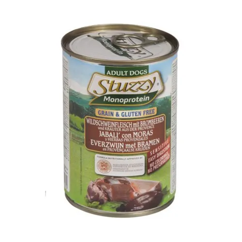 Stuzzy MonoProtein Fresh Wild Boar with Blackberries