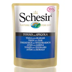 Schesir Pouch Tuna with Sea Bass