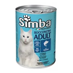 Simba Chunks Canned Wet Cat Food With Tuna Fish Flavor