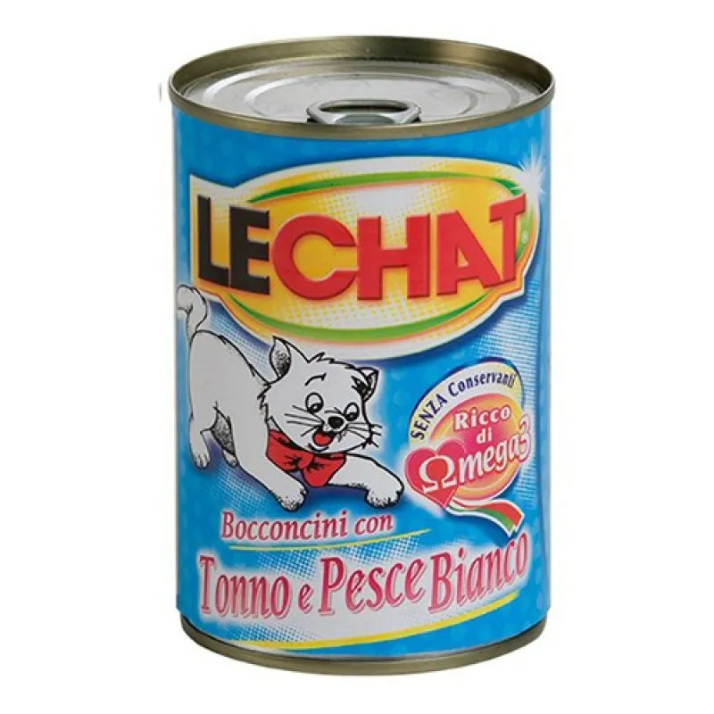 Lechat Tuna & White Fish Chunks