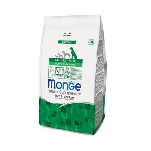 Maxi Puppy &amp; Junior Rich In Chicken