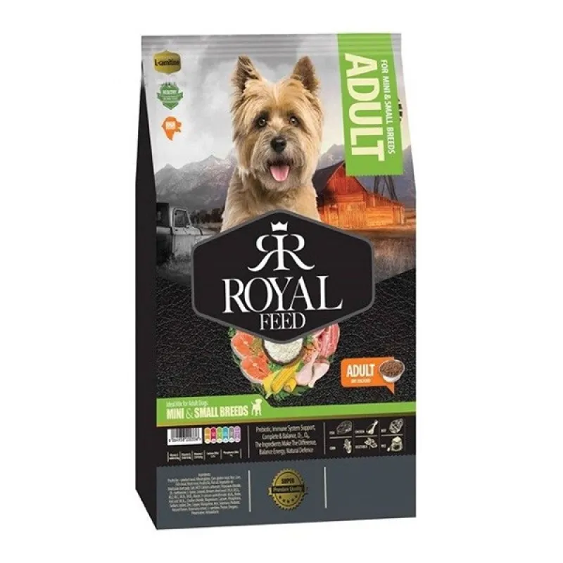 ROYAL FEED adult dog dry food for mini and small breeds