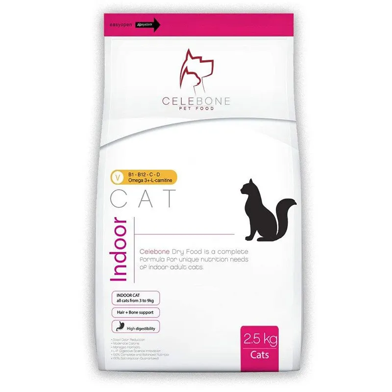 Celebone Indoor Adult Cat Food With Chicken 