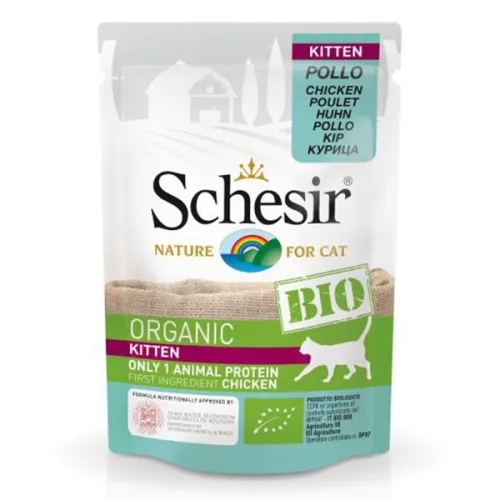 Pouch BIO Kitten Chicken