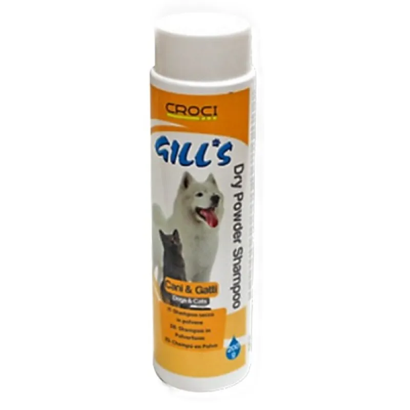 Gill's Dry Powder Dog &amp; Cat Shampoo 