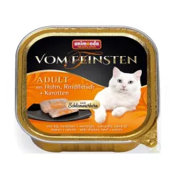 Vom Feinsten with gourmet centre with chicken, beef, carrots