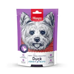 Wanpy Jerky Strips Dog Treat With Duck Flavor