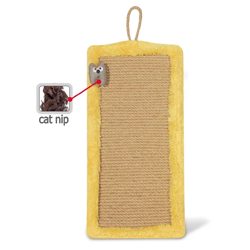 Soft wall cat scratcher