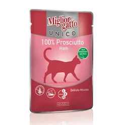 Monoprotein Cat Pouch %100 Ham