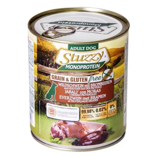 Stuzzy Fresh Wild Boar With Blackberries