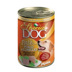 Monge Pate Adult Wet Dog Food With Chicken &amp; Rabbit Flavor