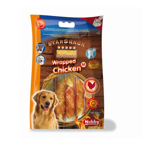 StarSnack Barbecue Wrapped Chicken M, 150 g