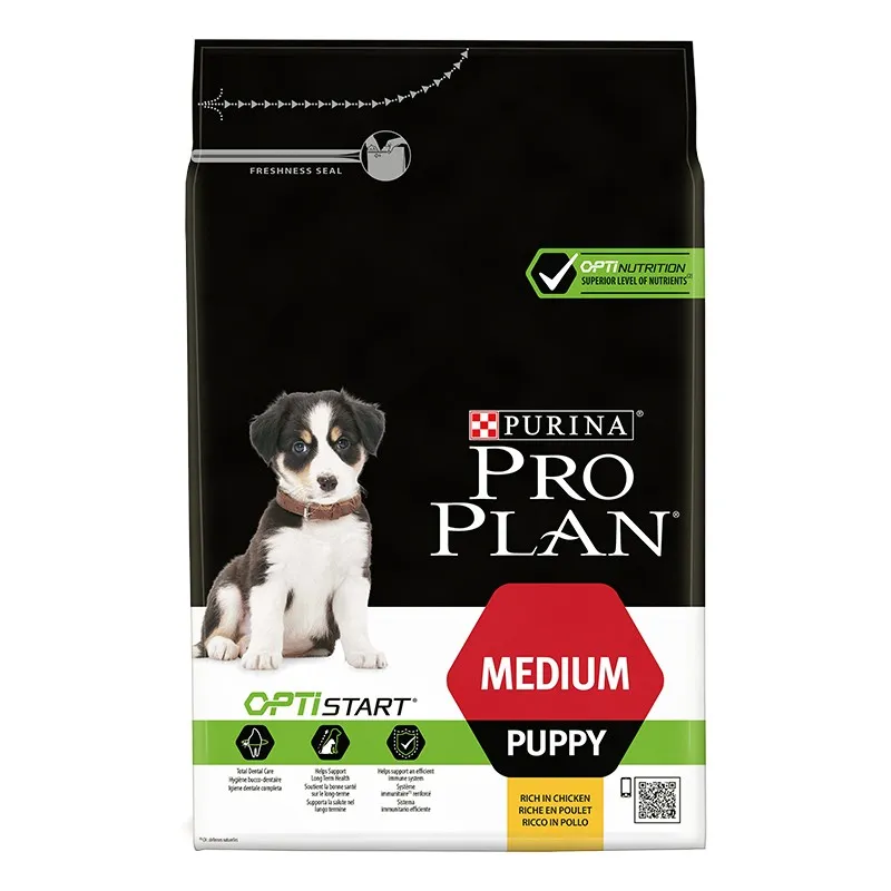 Pro Plan Puppy Medium Breed Dry Food With Chicken 