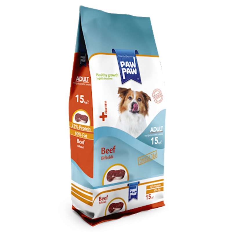 Pawpaw Adult Dog Food With Beef