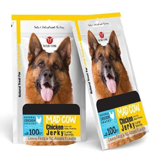 MadCow Dried Chicken Jerky - Large Dog