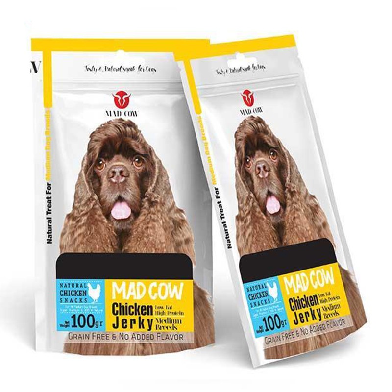 MadCow - Dried Chicken Jerky - Medium Dog
