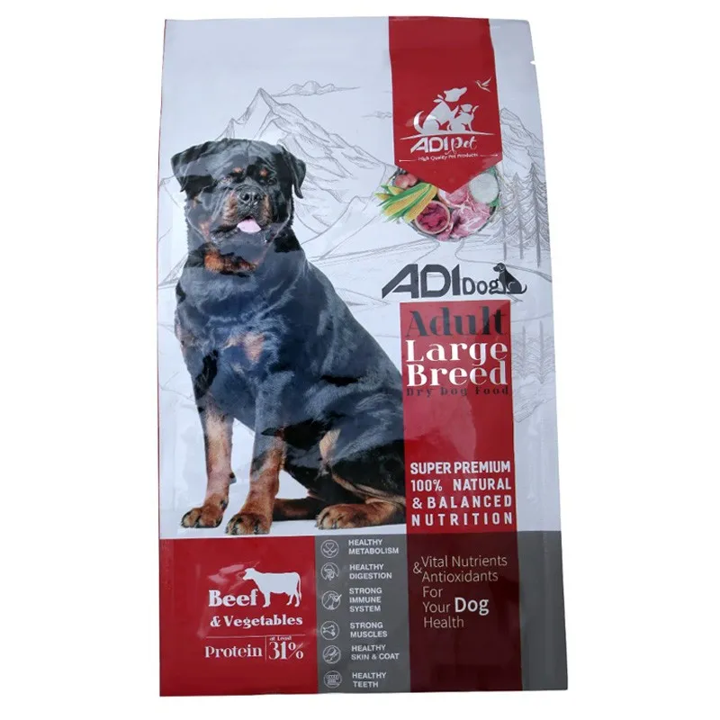 AdiDog Super Premium Adult Dry Dog Food  Beef &amp; Vegetables