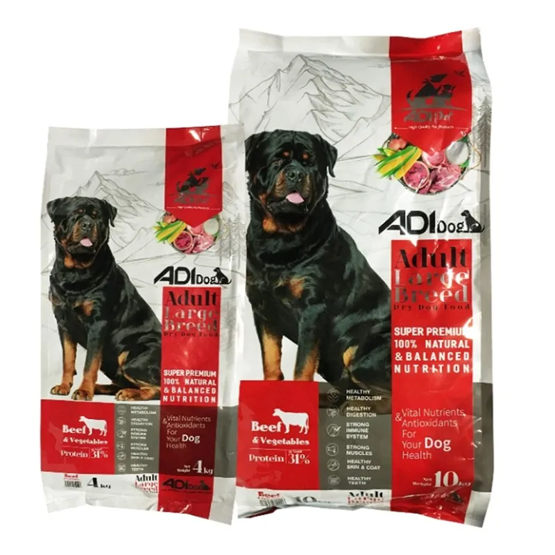 AdiDog Super Premium Adult Dry Dog Food  Beef &amp; Vegetables