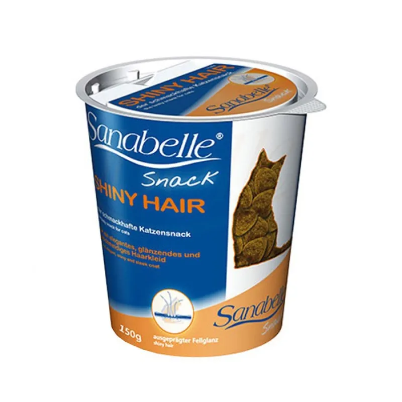 Sanabelle Treat Snack Shiny Hair Cat With Chicken &amp; Salmon