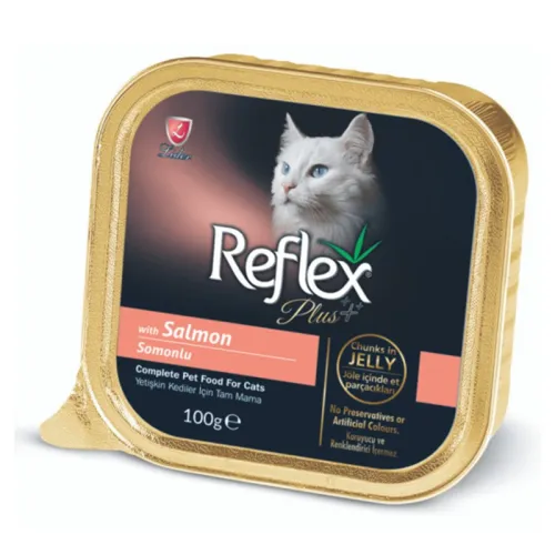 Reflex Plus Vom Adult Wet Cat Food With Salmon Flavor In Jelly