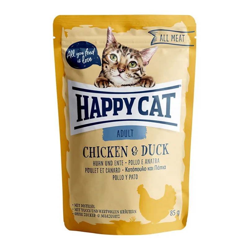 HappyCat Chicken &amp; Duck Pouch