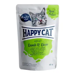 HappyCat Lamb &amp; Liver Pouch