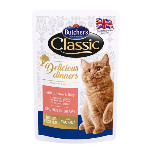 Butchers Classic Delicious Dinners With Salmon
