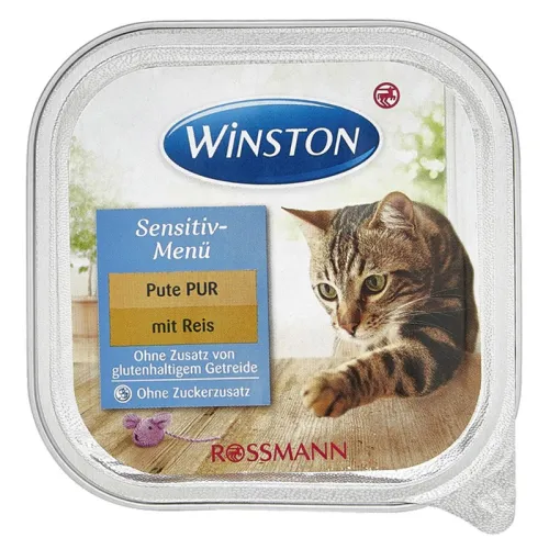 Winston Sensitive Digestion Voom Adult Wet Cat Food With Turkey &amp; Rice