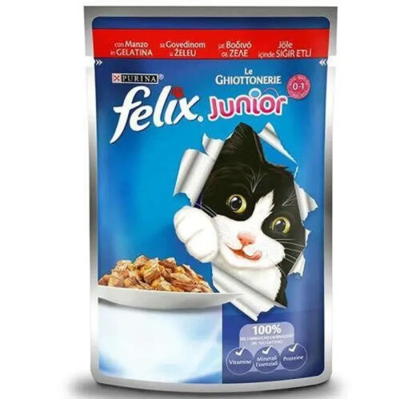 Felix Pouch Jonior Beef