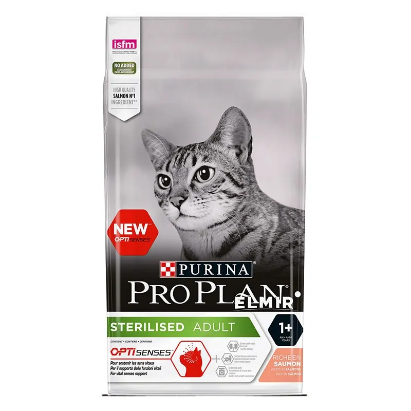 Proplan Opti Sterlised Adult Dry Cat Food With Salmon