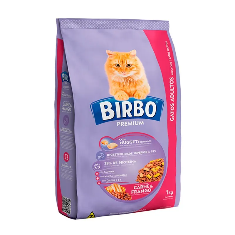 Birbo Dry Food Adult Cat With Chicken&amp; Beef