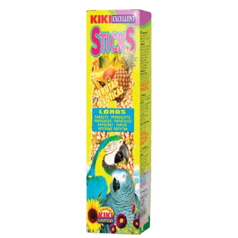 Kiki Parrots Stick Treat With Fruit Flavor