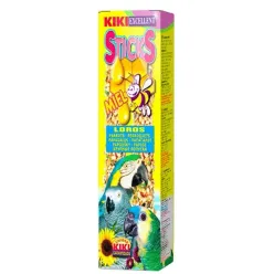 Kiki Parrots Sticks Treat With Honey