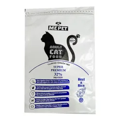 Mepet Dry Food For Adult cat With Beef & Rice