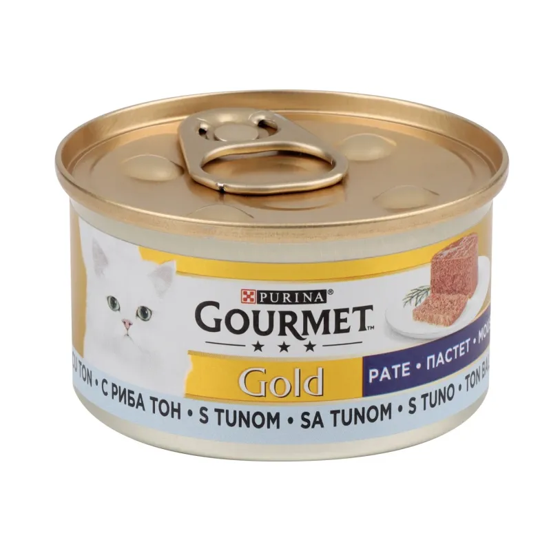  Gourmet Gold Canned Adult Wet Cat Food With Tuna Fish Flavor