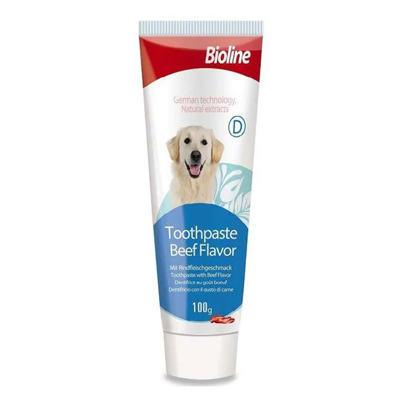 Bioline Dog Toothpaste With Beef Flavor