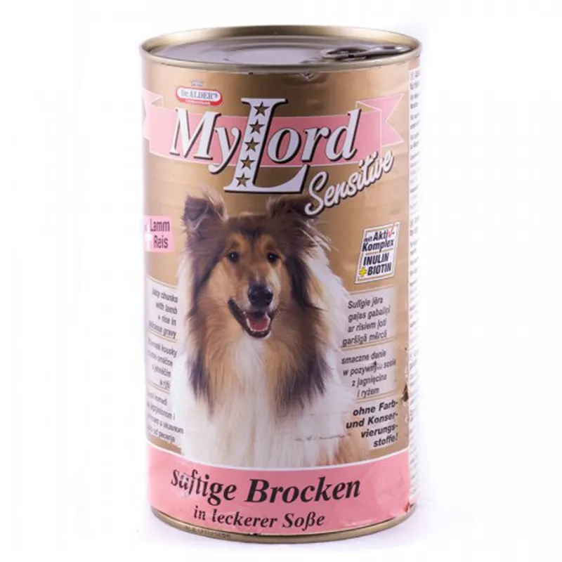 My Lord Can For Puppy Dogs With Lamb & Rice