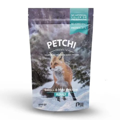 Petchi Small &amp; Mini Dry Dog Food With Chicken &amp; Fish