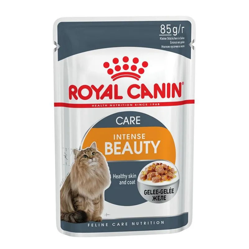 Royal Canin Beauty Care Pouch Adult Wet Car Food In Jelly